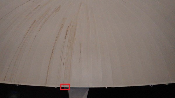 3 Dome Before Decontamination