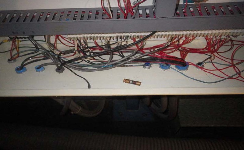 Figure 4.0 Control Panel After Decontamination