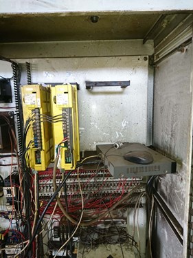 Bronx Eng. Control Cabinet Before Decontamination