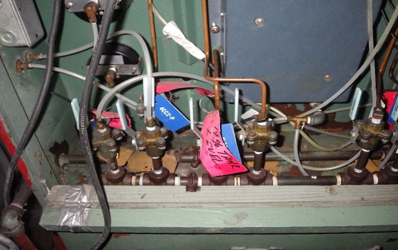 Figure 14.0 Backside Of Line R 4 Operator’S Station After Decontamination