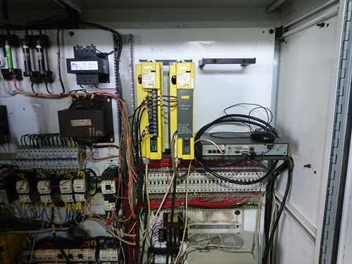 Bronx Eng. Control Cabinet After Decontamination